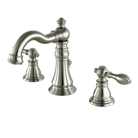 Fauceture American Classic Widespread Bathroom Faucet, Brushed Nickel FSC1978ACL